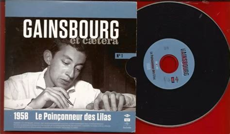 SERGE GAINSBOURG Le Poinconneur Des Lilas E 1958 Cd EUR 25 00