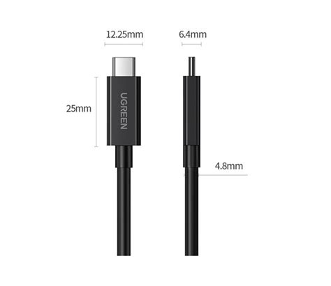 Кабель USB Type-C, Thunderbolt Ugreen 30389 - купить по низкой цене в ...