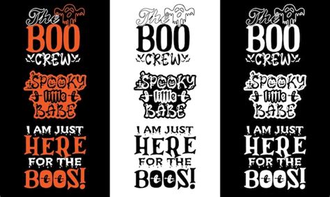 Premium Vector Halloween Typography T Shirt Design