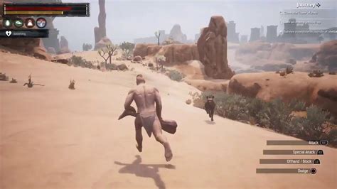 Conan Exiles Greased Up Naked Fight YouTube