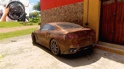 Rebuilding Nissan Gtr Nismo R35 Forza Horizon 5 Thrustmaster T300RS