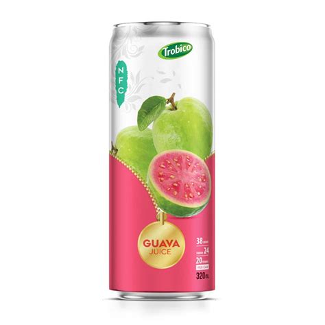 Pink Guava Juice Drink Ml Alu Sleek Can Trobico Brand Or Oem