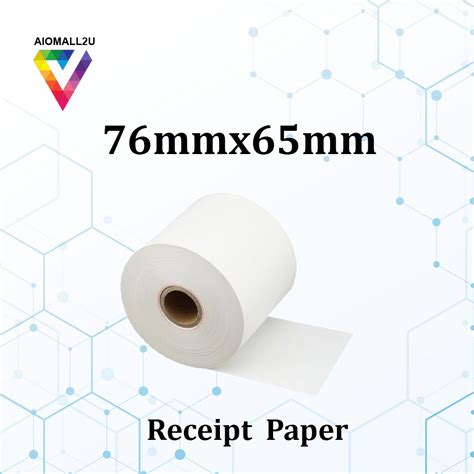 Receipt Paper 76x65mm