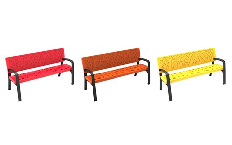 PLASTIC MAVERIK Park Benches In Polyethylene Non Solo Arredo