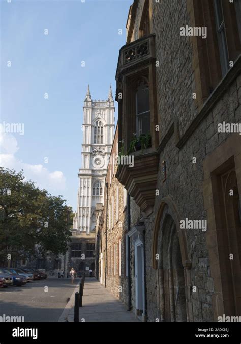 The Streets By Westminster Abbey London The Year Old Abbey