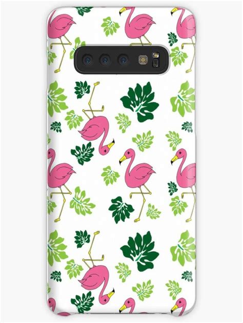 Tropical Flamingo Pattern Samsung Galaxy Phone Case By Katemunns