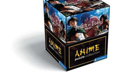 Clementoni 35139 500 Pièces Puzzle Premium Animé Collection Coffret Cadeau Attack On Titan