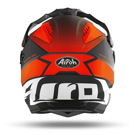 Casco Airoh Commander Progress Orange Matt Kmotoshop It