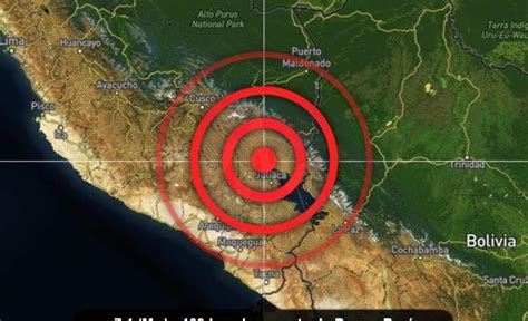 Terremoto De Magnitud 70 Sacude El Sur De Perú