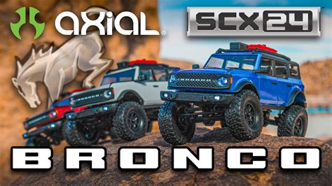 Axial Scx Ford Bronco Wd Rtr Youtube