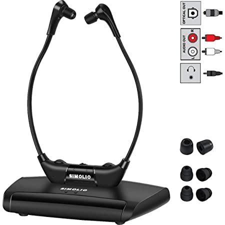 Amazon TV Ears Digital Wireless Headset System Personal Volume