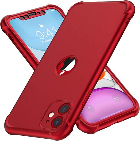 ORETECH Coque Compatible avec iPhone 11 avec 2 x Protecteur D écran