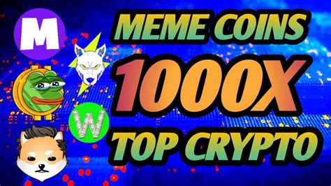 Top Best Meme Coins X Potential Crypto Must Watch Youtube