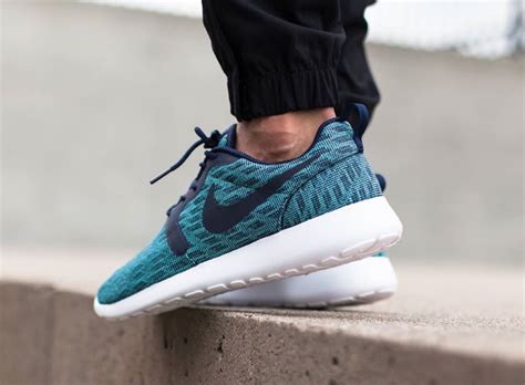 Nike Roshe Run Jacquard Midnight Navy Sneakers Actus