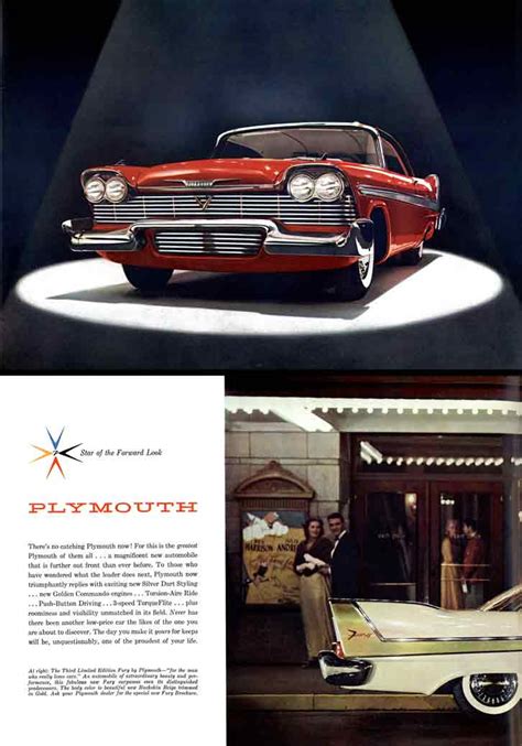 Regress Press Plymouth Third Limited Edition Fury 1958 Star Of The