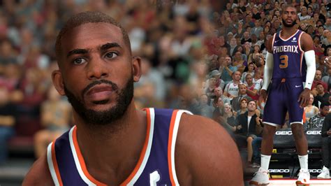 Nba 2k22 Chris Paul Cyberface And Body Model By Ppp