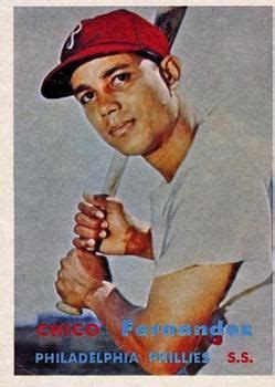 Topps Chico Fernandez Trading Card Database Baseball