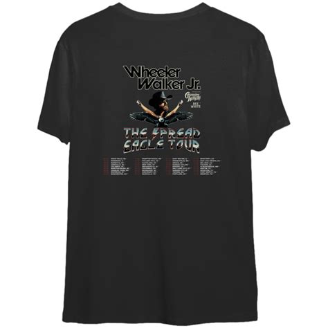 Wheeler Walker Jr The Spread Eagle Tour 2023 Shirt Designed And Sold By