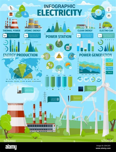 Vector Solar Energy Industry Infographics Template Stock 46 Off