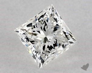 Princess Cut Loose Diamonds Magnified in 360°