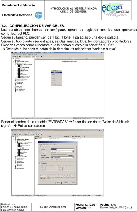 Sistema De Visualizaci N Hmi Scada Wincc Introducci N Al Sistema Scada