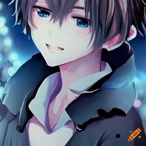 Cute anime boy character on Craiyon