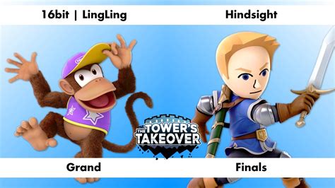 Grand Finals Lingling Diddy Kong Vs Hindsight Mii Swordfighter