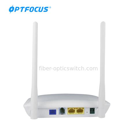 Xpon Optical Network Unit 1GE 1FE 1POTS WiFi FTTH EPON ONU 20km Distance