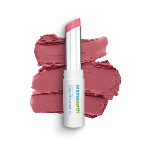 Mamaearth Soft Matte Long Stay Lipsticks With Jojoba Oil Vitamin E