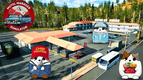 Motel Manager Simulator Demo First Look A Motel Gas Station And