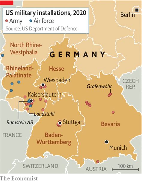 Us Army Bases In Germany Map