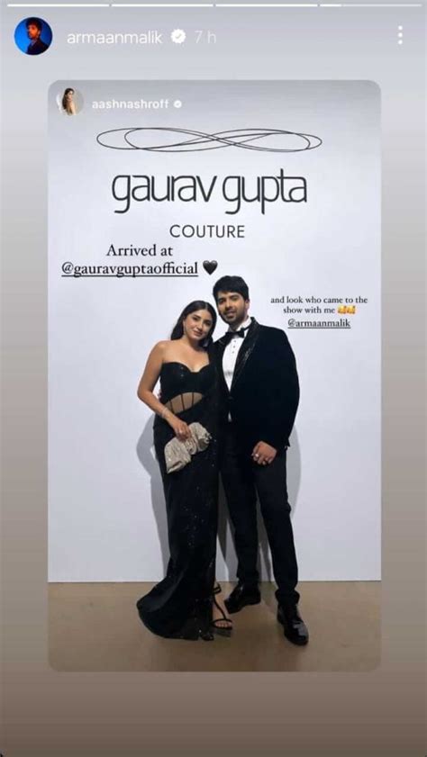 Armaan Malik And Aashna Shroff Looks Couple Goals In Black Check Out