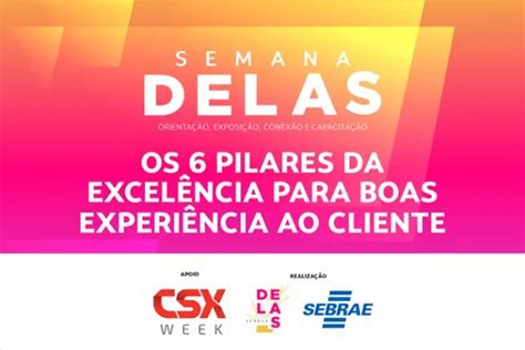 Sebrae PE Loja Virtual Semana Delas Os 6 pilares da excelência