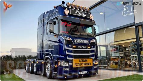 Oldskooltrucks.eu on Instagram: "The New SCANIA S770 8x4 Convoi ...