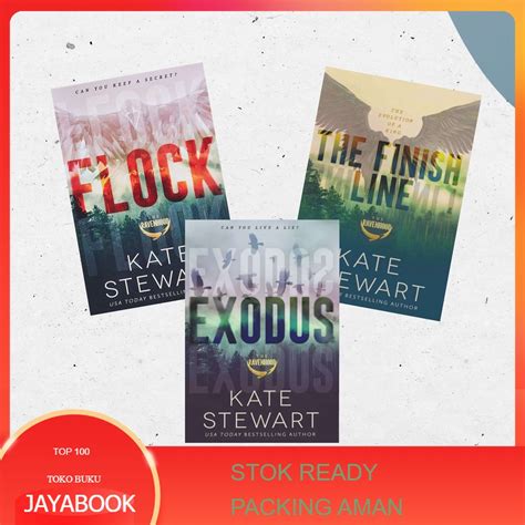 Jual Eng The Ravenhood Book Series Kate Stewart Flock Exodus The