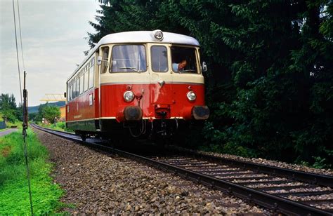 MAN Schienenbus Der Hohenzollerischen Landesbahn 29 10 1984