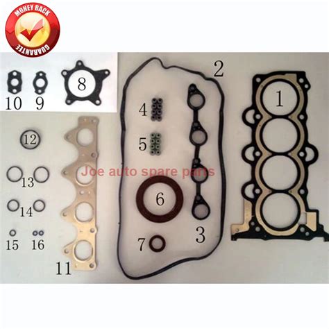 G4FC Engine Full Gasket Set Kit For Hyundai I30 ELANTRA I20 KIA CERATO