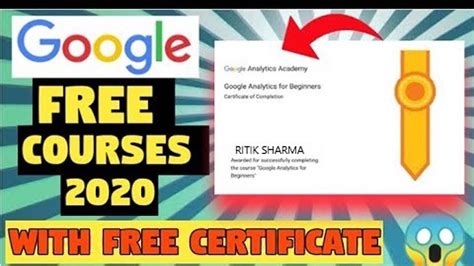 Get Free Google Certification Courses Free Google Skillshop