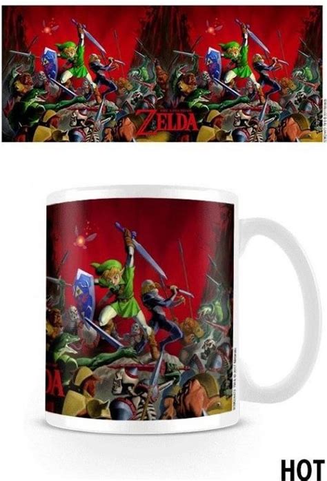 Nintendo The Legend Of Zelda Battle Heat Changing Mug Bol