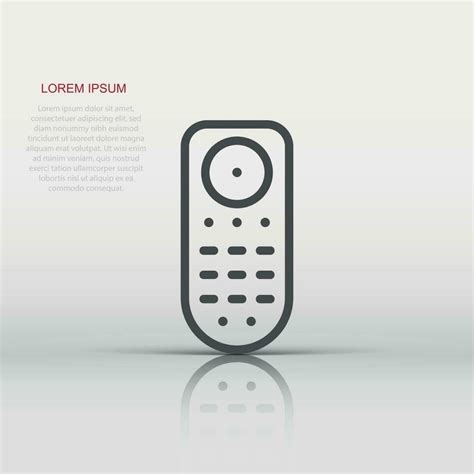 Remote Control Icon In Flat Style Infrared Controller Vector