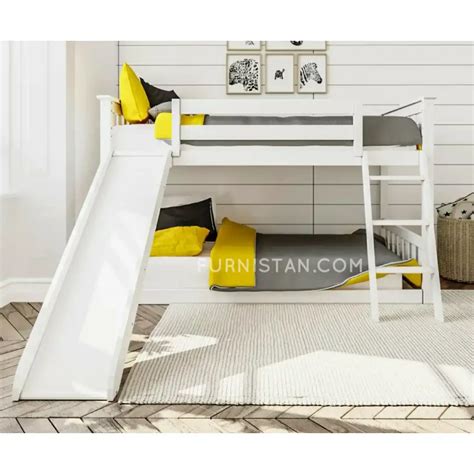 Buy White Slide Bunk Bed at Best Prices in Pakistan