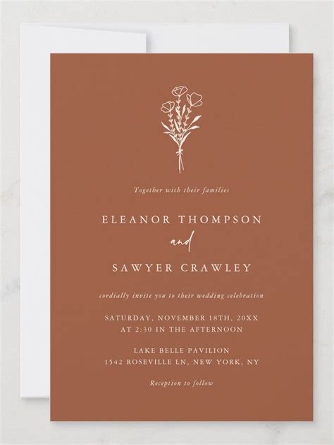 25 Boho Wedding Invitations To Kick Off Your Celebration