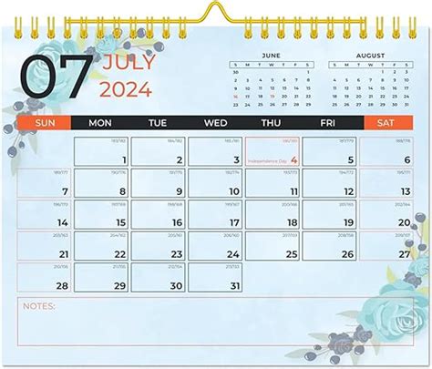 2024 2025 Wall Calendar Jan 2024 June 2025 18 Monthly Hanging