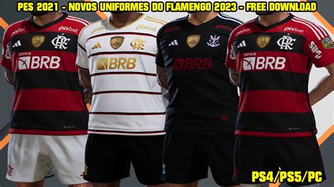 Pes Novos Uniformes Do Flamengo By Adriano G Ps Ps Pc