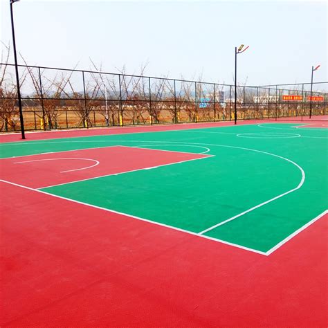 Outdoor Sport Court Tiles For Basketball Or Multi Court