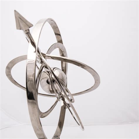 Modern Astrolabe Sphere in Aluminum at 1stDibs | astrolabe for sale