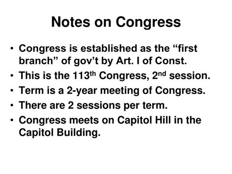 Ppt Structure Of Congress Powerpoint Presentation Free Download Id3120609