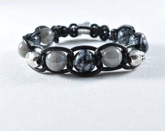 Bracelet Homme En Perles Fines De Labradorite Et Buddha