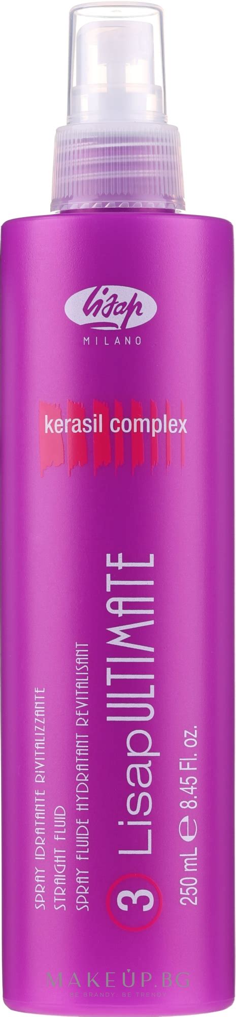 Lisap Milano Lisap Ultimate 3 Straight Fluid Spray - Изглаждащ ...