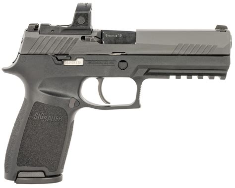 Sig P320 Full Size Rxzp 9mm 47 Barrel Includes Romeo Zero Black